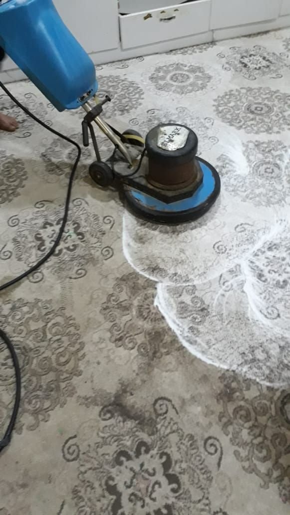 نموذج عمل منفذ لخدمة جلي وتنظيف وتلميع الأرضيات - مؤسسة بدر للمقاولات